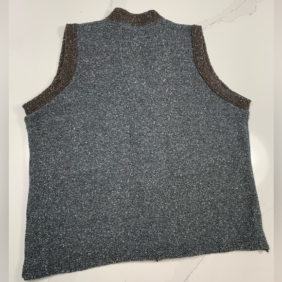 Academia Sweater Vest Button up V Neck Small/Medium PA Company Boston Lagenlook - Picture 8 of 8